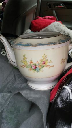 Floral lite blueTeapot