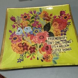 Friendship Tray Glass