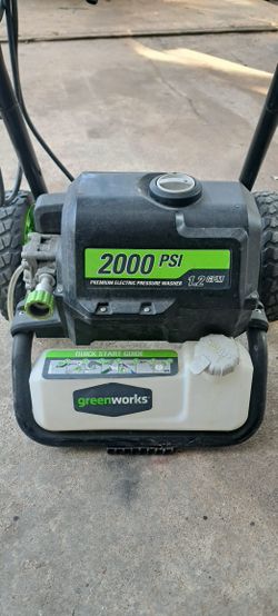 Greenworks Pressure Washer Works Fine 