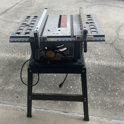 Ryobi 10 Inch Table Saw With Stand 