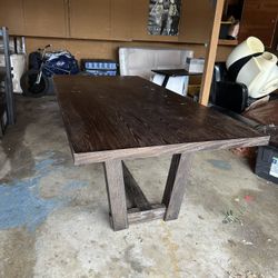 Big Wooden Table For Living Room Or Kitchen 