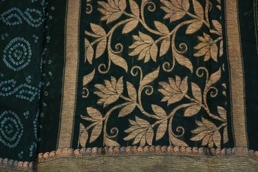 Jaipur India Bandhej Saree