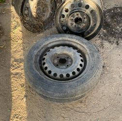 Honda Accord 1997 4 Lugs Steel Rims