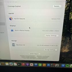 2020 Macbook Pro Touch Bar  M1