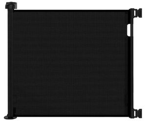 33”H Retractable Baby&Dog Gate, Fits up to 55" W, Hardware Mounted