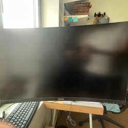 Curved Monitor/ Large Screen 