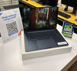 MacBook Air 15" Midnight Blue | M4 CPU 16GB RAM 256GB SSD | $0 Down!