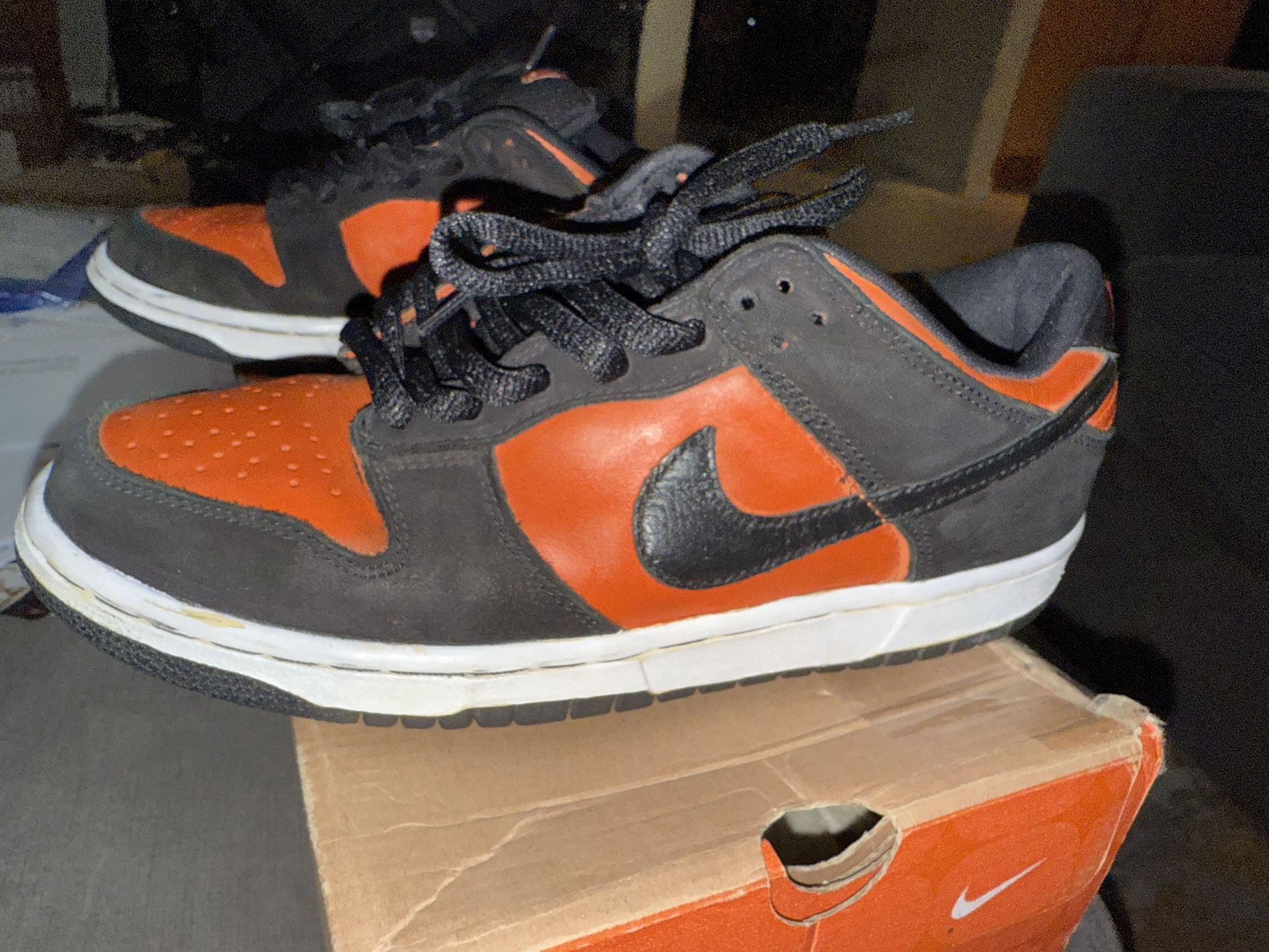 Nike Dunk Sb Pro Orange Flash