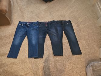 3 Pairs men's Jeans EUC size 46 X 32