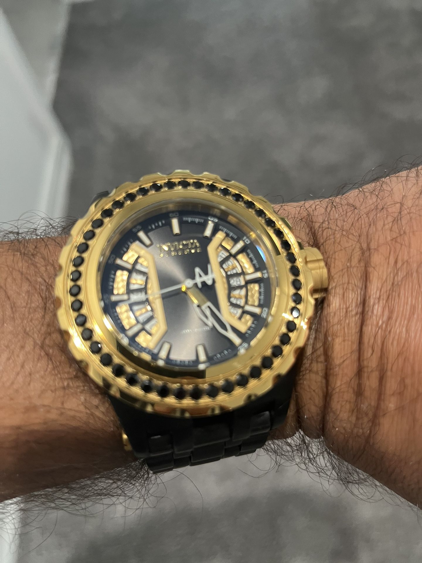 5.06 CTW Black Spinel Watch $350 Or Best Offer