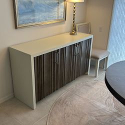 Dining Room Table And Hutch