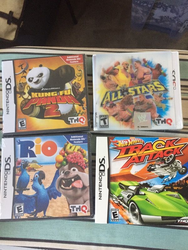 4 Nintendo DS Brand New Games