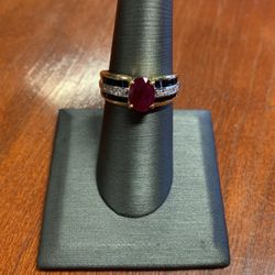 18K Yellow Gold Ring