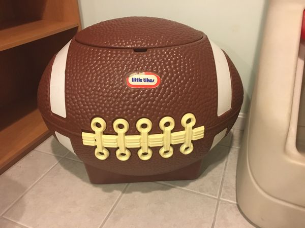 little tikes football toy box history