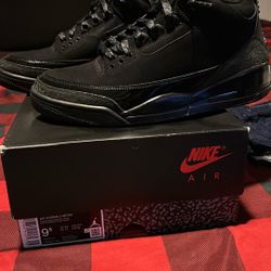 Air Jordan Three Black Cat