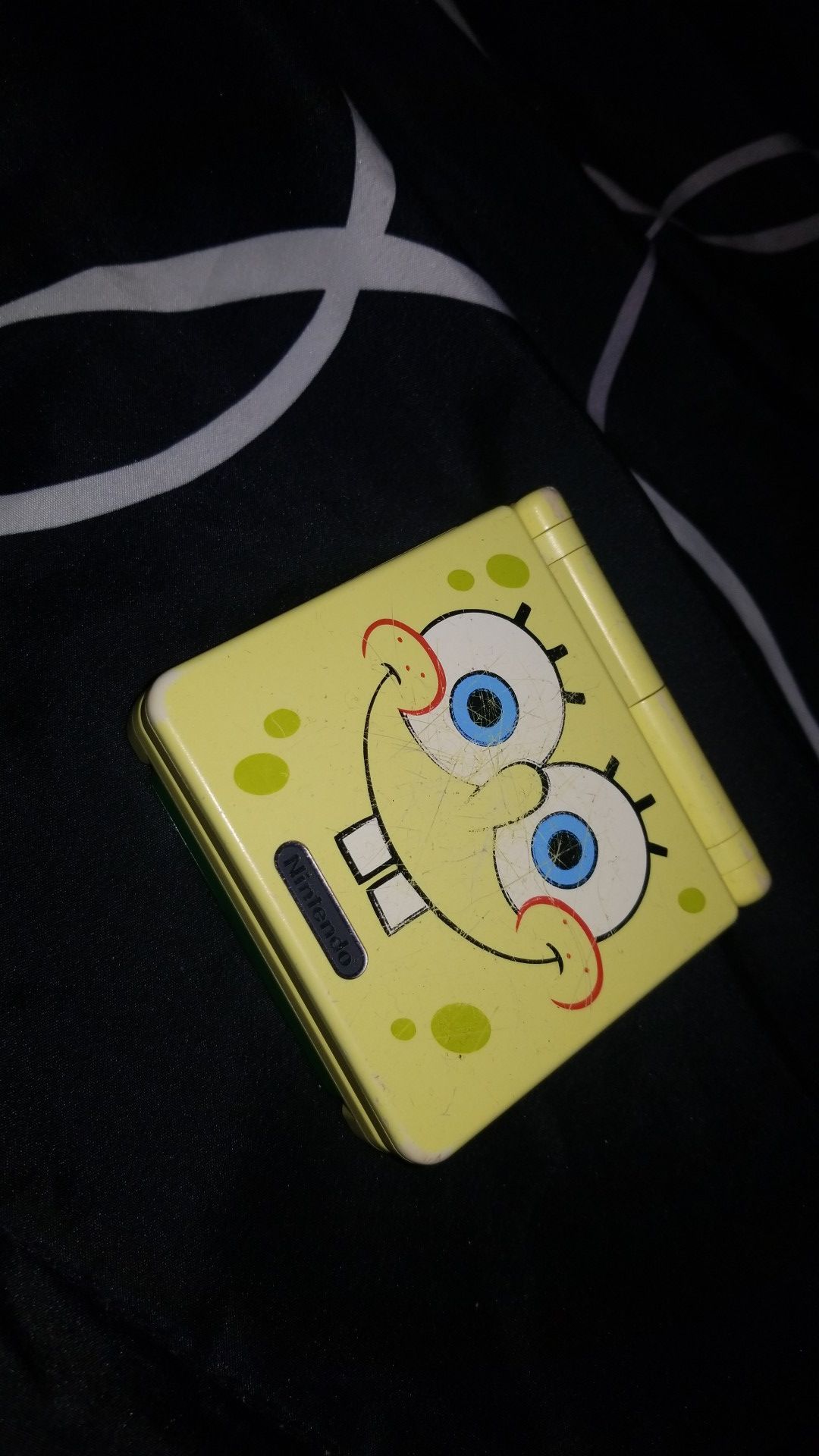 Spongebob Gameboy With Pokemon Game