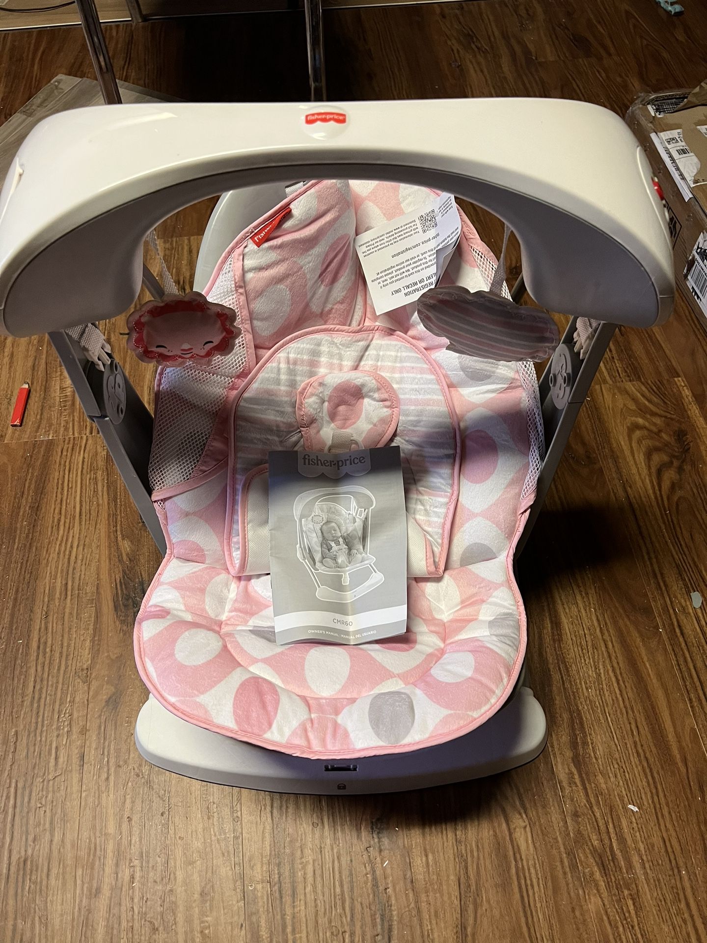 Fisher price take along swing & Seat for baby