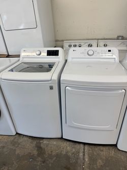 Used LG Washer and Gas Dryer Top Load
