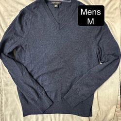 Mens Banana Republic V Neck Sweater M