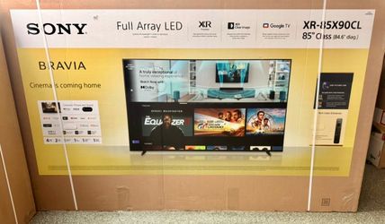 85 Sony TV Smart 4K HDTV full array LED TV 120 Hz $55 down on financing free delivery 6 month warranty