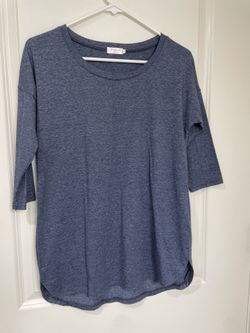 Ladies Navy Top Size Small 