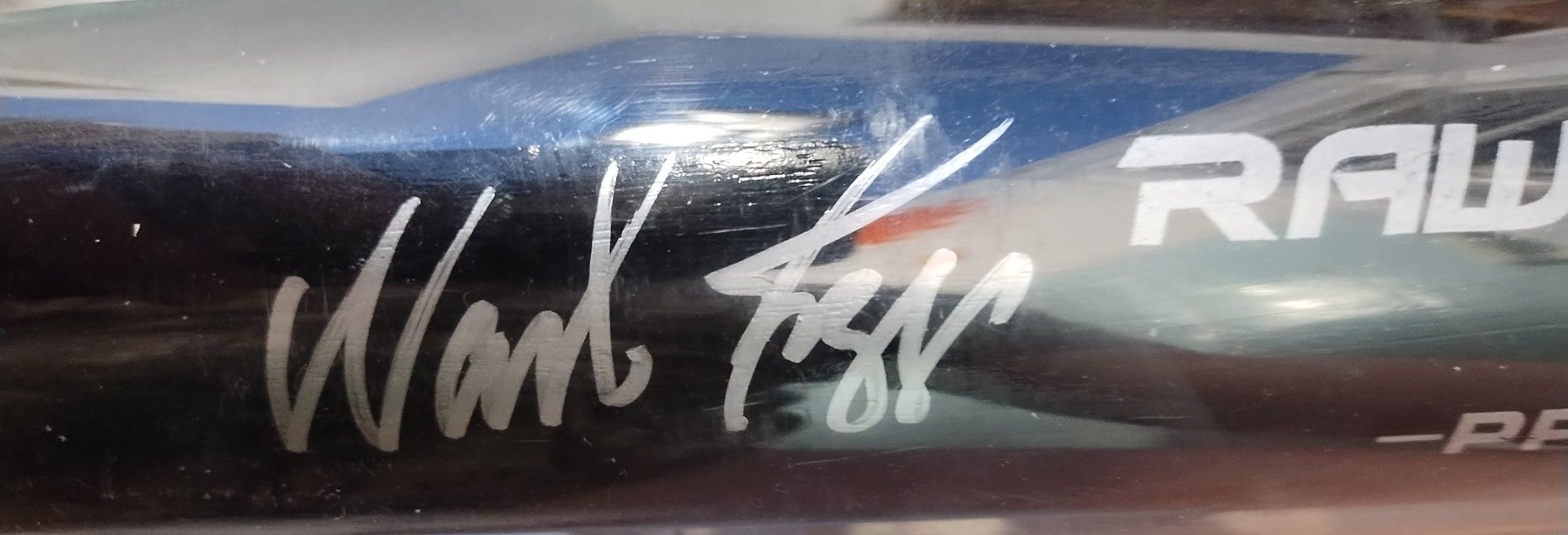 Wade Boggs Autographed Bat With COA