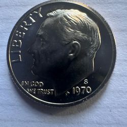 1970-s Proof Dime BU