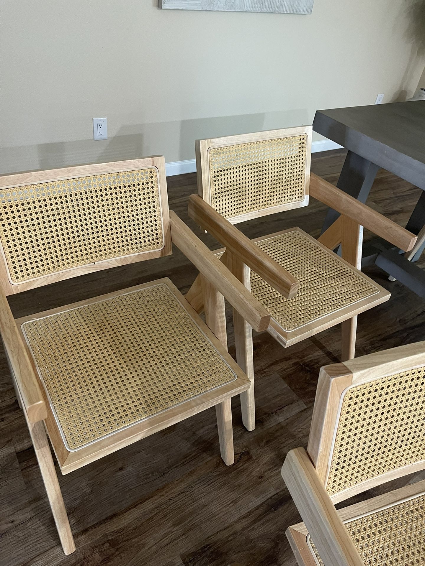 3 Wooden Chairs