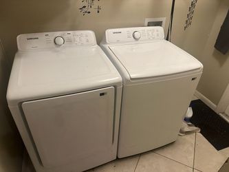Washer & dryer - great shape top load