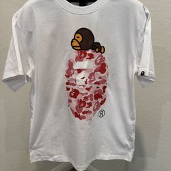Bape ABC Camo Milo On Big Ape Tee