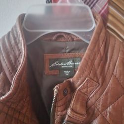 Vintage Eddie Bauer Leather Jacket 