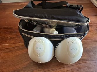 Elvie Double Pump + Extras!