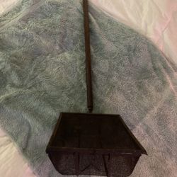 Antique Popcorn Kettle Cooker