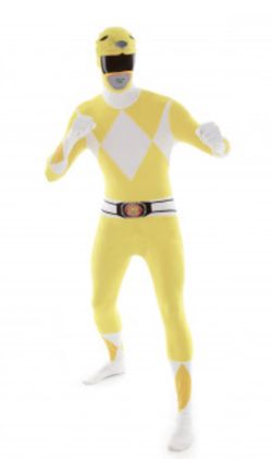 YELLOW Power Ranger men’s Halloween costume