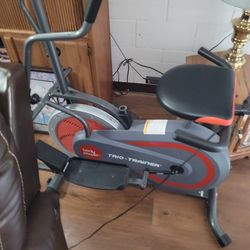 New Elliptical bike, Cat tree, Cat litter