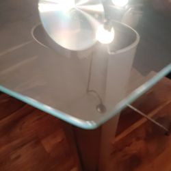 Beautiful dining room table it was back from city furniture and is in great use. Just move and have to get rid of stuff.