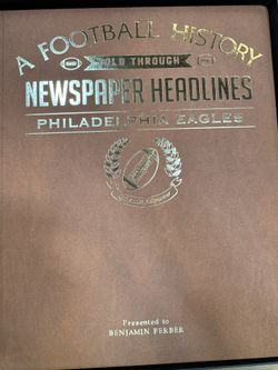 News Paper Headlines, Philadelphia Eagles