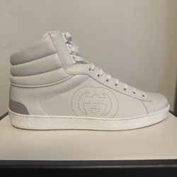 Gucci Ace High top GG White