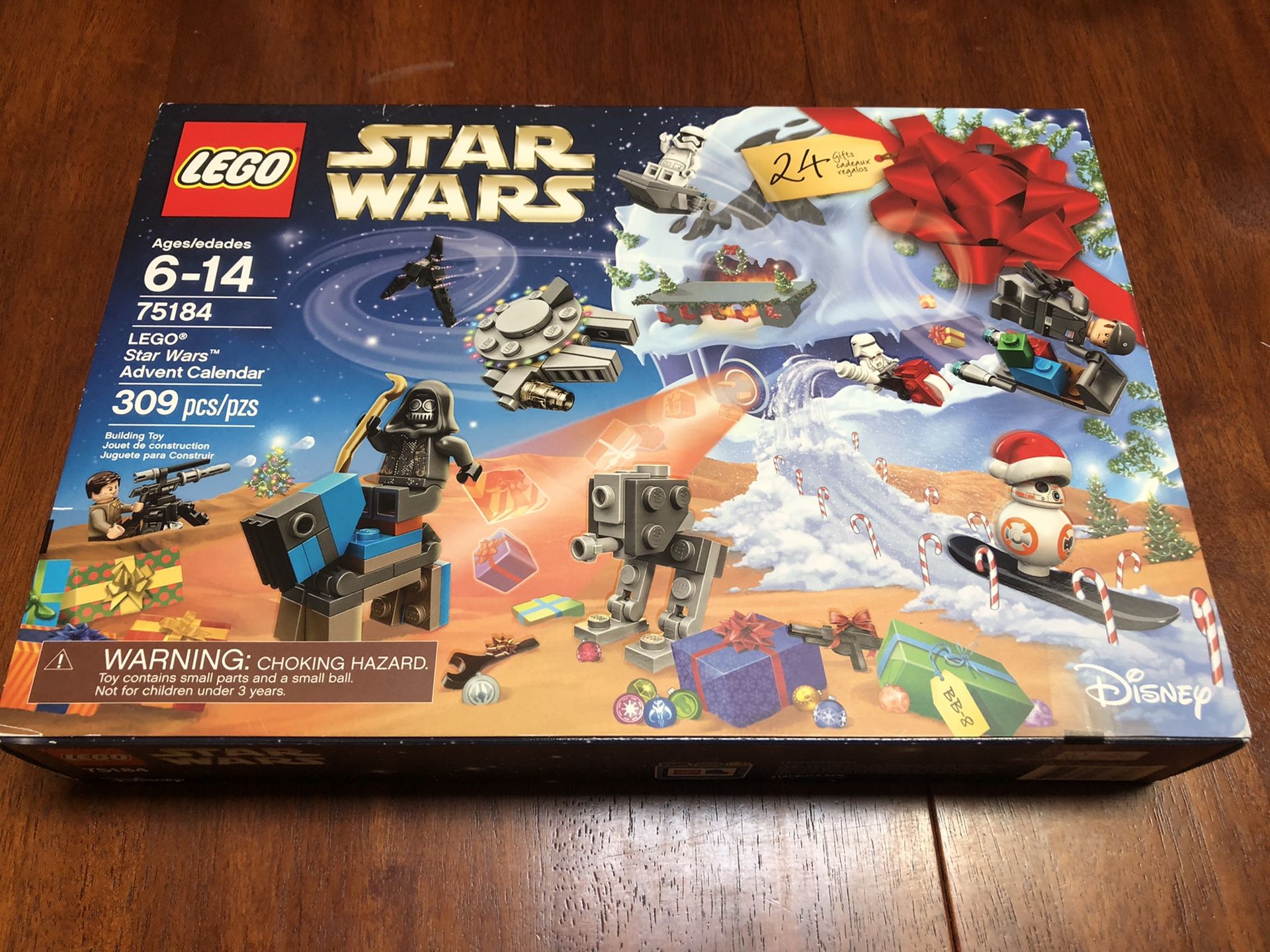 Lego star wars advent calendar 75184 hotsell