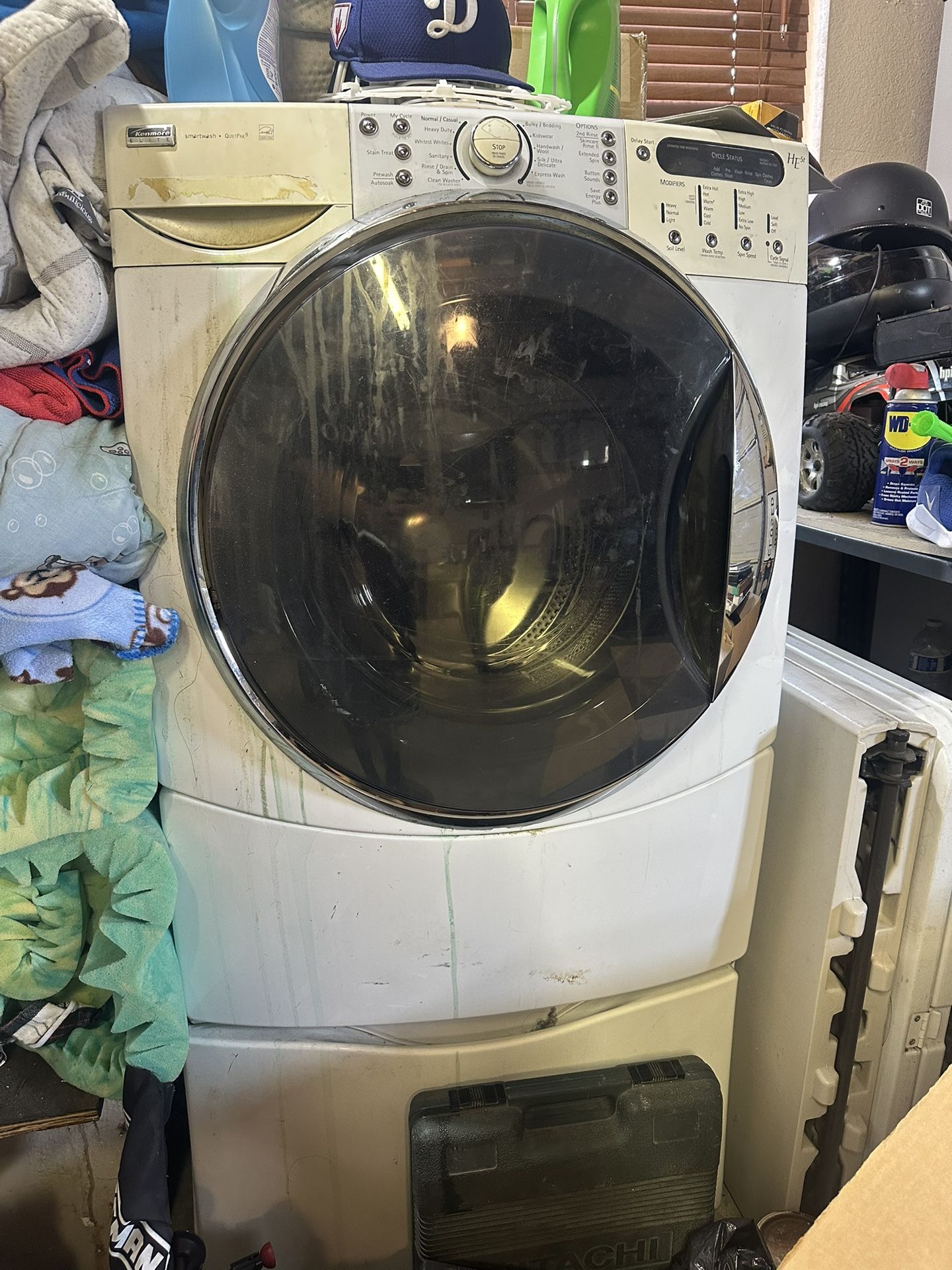 washer and dryer