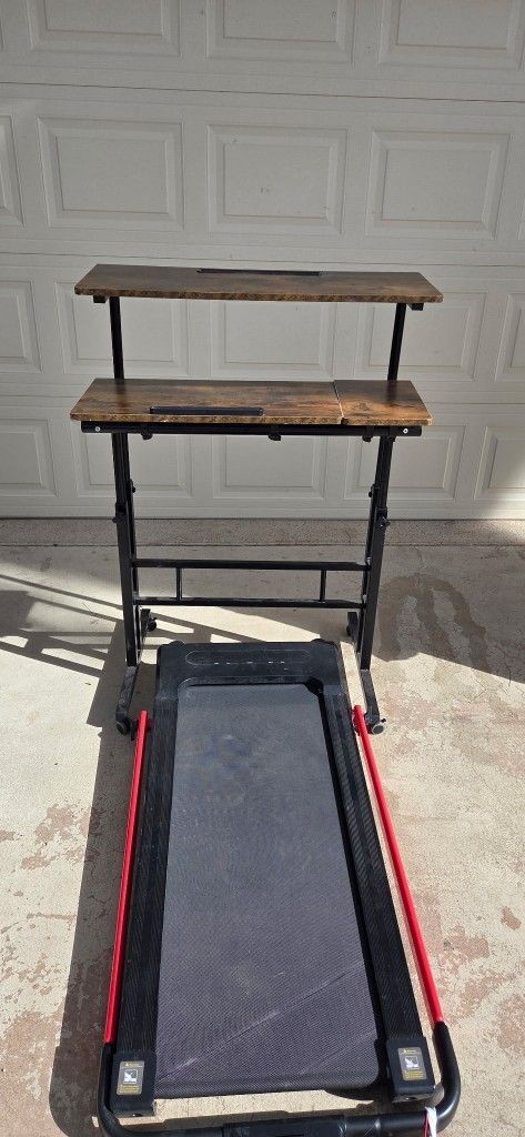 Standing Desk And Desk Treadmill