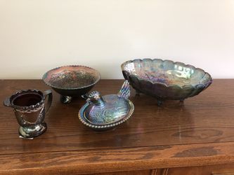 Vintage Carnival Glass