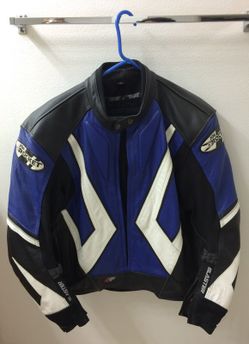 Blue Joe rocket motorcycle jacket