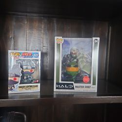 POPS and Naruto Statue