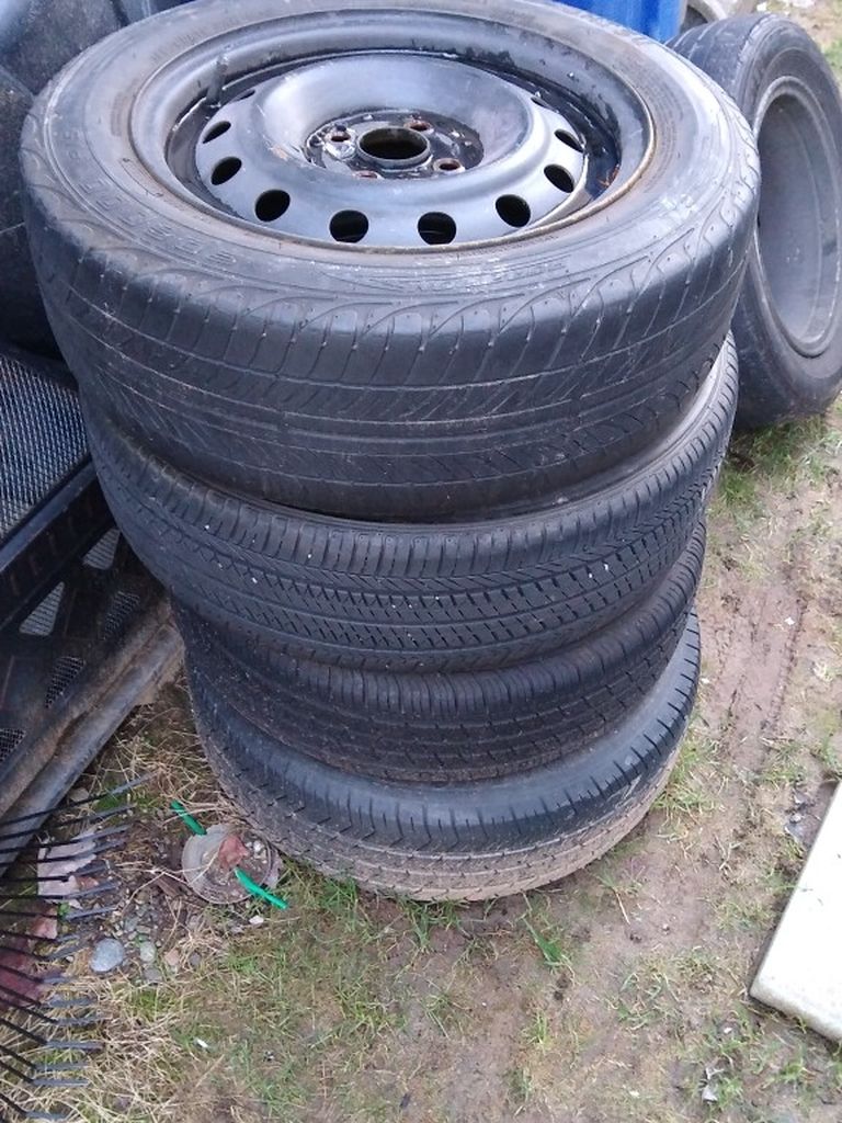 Free Set Of Tires And Wheels