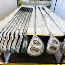 Complete Tour Edge Golf Club Set – 11 Clubs w/ Odyssey Putter – Ready to Play