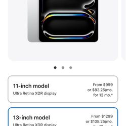 Apple iPad Pro 13 Inch 256 Gb Brand New In Box 