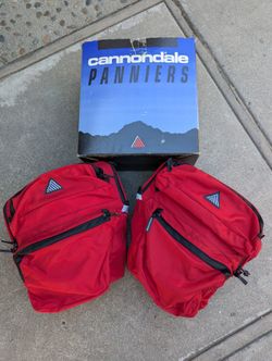 New 1992 Cannondale Overland Panniers Made in USA