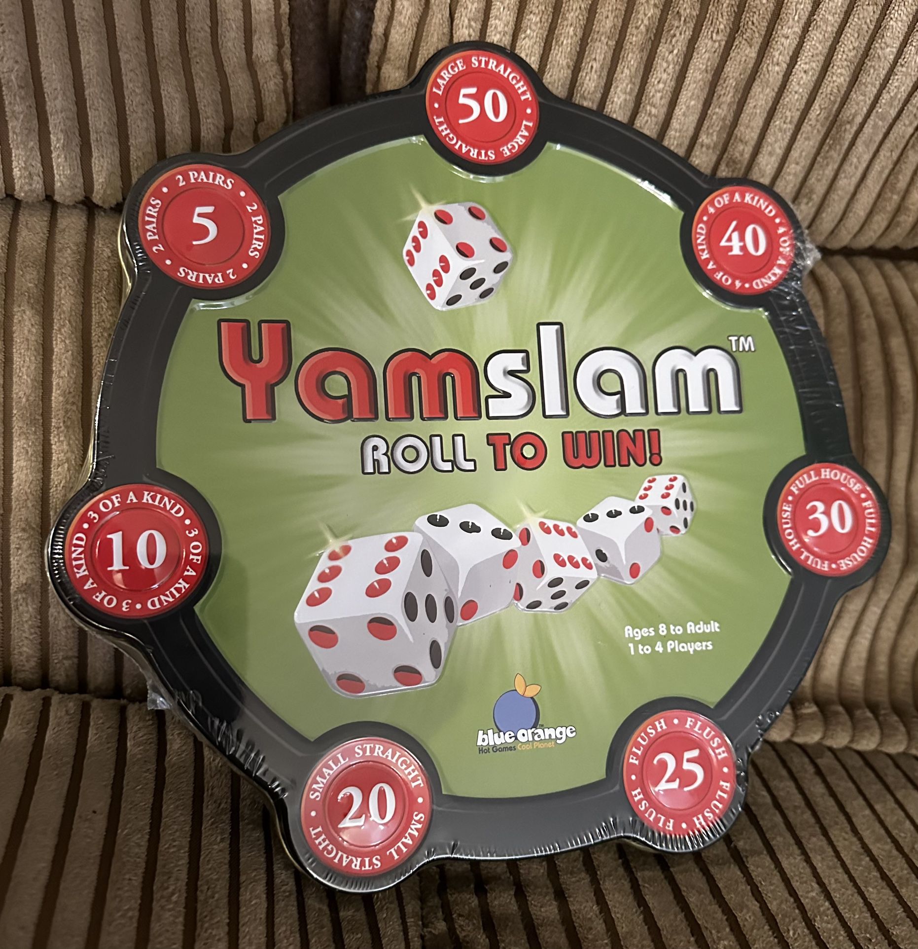 Yamslam- Roll To Win Game- New- Unopened