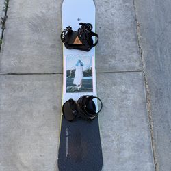 Capita DOA 150 snowboard with Union bindings medium